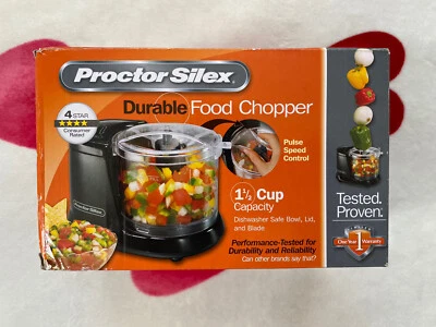 Proctor Silex Durable Electric Vegetable Chopper Mini Food Processor Chopping - Image 1 of 4
