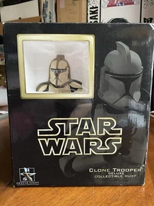 Star Wars Gentle Giant Clone Trooper 1810 Bust SERGEANT 2003 In Stock - Picture 1 of 11