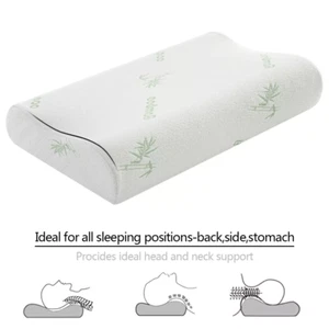 Cervical Pillow for Neck Pain Relief,Odorless Memory Foam Bed Pillows for Sleep - Picture 1 of 11