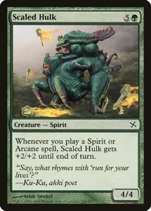 4 Scaled Hulk x4 4x - NM/LP - Betrayers of Kamigawa SPARROW MAGIC - Picture 1 of 1