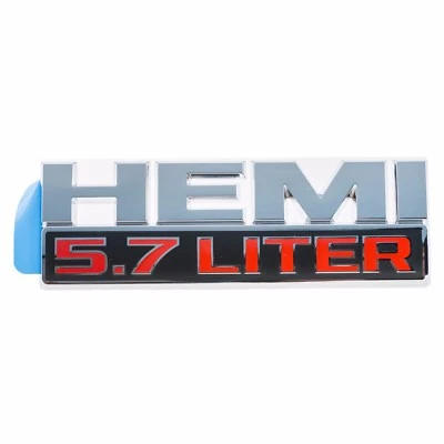 Наклейка с эмблемой Dodge Jeep Chrysler HEMI 5,7 литра подлинная оригинальная Ram Durango - Изображение 1 из 3