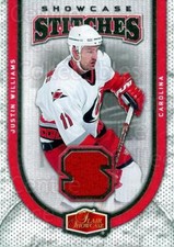 2006-07 Flair Showcase Stitches #SSJW Justin Williams