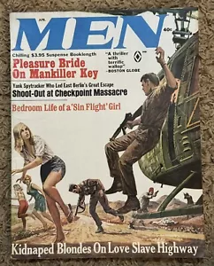 Vintage Men Magazine April 1967 Action Adventure Vol. 16 No. 4 - Picture 1 of 3