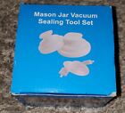 Mason Jar - Vacuum Sealing Tool Set - Foodsaver -  NEW 