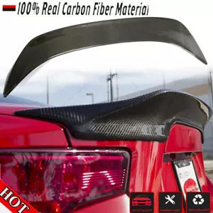 REAL CARBON Rear Trunk Spoiler Wing For Subaru BRZ Toyota GT86 Scion FRS 2013-20 - Picture 1 of 12