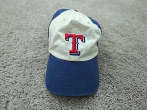 Texas Rangers Hat Cap Mens Large MLB 47 Brand Fitted Blue Two Tone - Picture 1 of 6