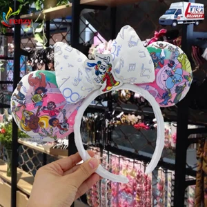 Disney Parks Mickey & Friends Ears 100 Years Special Moments Exclusive Headband - Picture 1 of 5