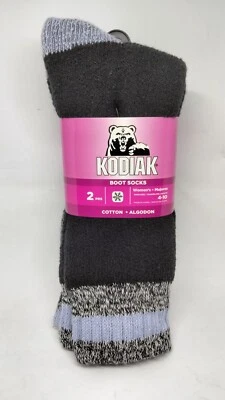 Kodiak Women's Boot Socks 2 Pairs Size 4-10 Over The Calf Brand New In Sleeve - Image 1 of 4