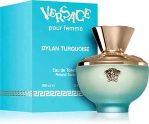 Versace Pour Femme Dylan Turquoise Eau De Toilette 100 Ml Profumo Donna - Foto 1 di 1