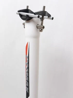 mr-ride 135g,30.9x350mm Climax SP02C 3K gloss carbon Seatpost Road MTB White - Image 1 of 4