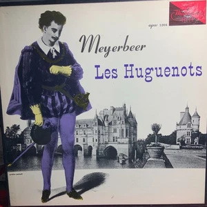 MEYERBEER-LES HUGUENOTS-ALLAIN-ORIGINAL WESTMINSTER RECORDS 2-LP BOX SET-USED - Imagen 1 de 5