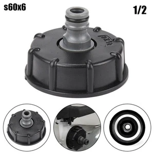 New Set IBC Adapter Connector To 1/2\" Valve Water Adapter Connector Fitting - Picture 1 of 8