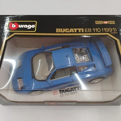 Bburago Bugatti Eb110 1991 Mini Car Japan - Image 1 of 4