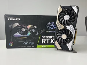 ASUS KO OC GeForce RTX 3060 Ti - PC Graphics Card - Excellent Condition - GPU - Picture 1 of 9