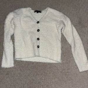 Love Ellie Cardigan Girls Medium cream color super soft - Picture 1 of 4