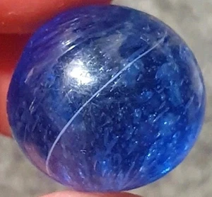 27/32" Shooter Banded Transparent German Handmade Marbles MM - Picture 1 of 13