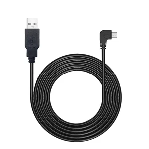 Cable de alimentación para Dash Cam, cable de carga micro USB 11,5 pies de largo para Dashcam espejo cámara, - Imagen 1 de 6