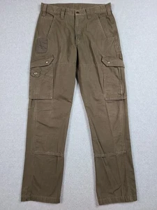 Carhartt B342-DFE Ripstop Cargo Pantalone da Lavoro Doppio Ginocchio Uomo 32X34 Relaxed Marrone - Foto 1 di 13
