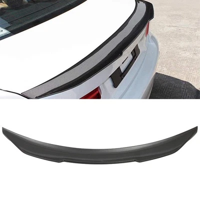 Trunk Spoiler For 14-18 BMW F36 420i 428i 435i Real Carbon Fiber Glossy Finish Foto 1 de 4