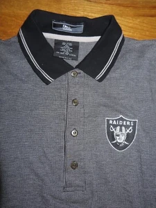 Vintage Pro Player Label - OAKLAND RAIDERS 4-Button Embroidered (2XL) Polo Shirt - Picture 1 of 5