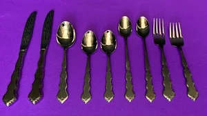 ONEIDA Deluxe VALERIE Stainless Flatware 9 Pc Assortment. Excellent! - Picture 1 of 1