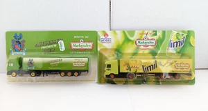 Pair of German Mercedes-Benz  & MAN Markgrafen Semi Trucks - 1:87/HO Scale - Bild 1 von 5