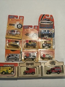 Matchbox & Lledo Days Gone DieCast England Cars Lot of 11 In Package - Picture 1 of 8