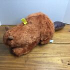 Vintage Etone Stuffed Beaver 16" From Tip Tail To Nose W/ Big Fluffy Tail