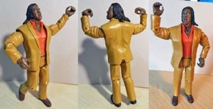 WWE: BOOKER T in BORGHESE - 2004 JAKKS PACIFIC - COME DA FOTO - Foto 1 di 1
