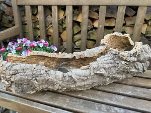 Großes Stück echte Korkrinde 65 cm als Deko, für Orchideen oder Nager - Bild 1 von 9