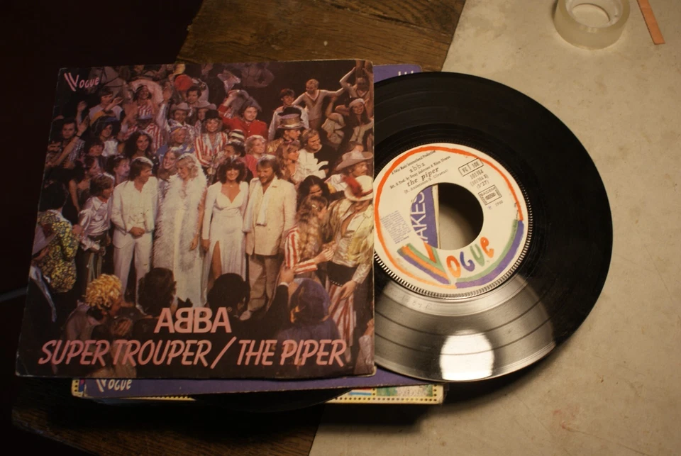 45 TOURS ABBA SUPER TROUPER - Photo 1/1