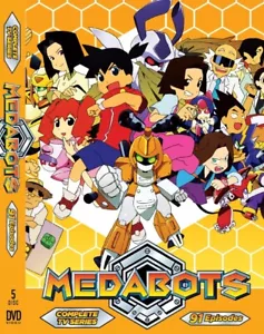 Medabots TV Series 91 Episodes Japanese Anime DVD English Dubbed Free Shipping - Imagen 1 de 7