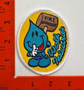 World Industries Wet Willy Iron-On Vintage Skateboard Patch - Free Shipping - Picture 1 of 1