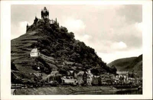 COCHEM Mosel ~1950/60 Panorama Ansicht Blick zur Burg, Castle, AK ungelaufen - Picture 1 of 2