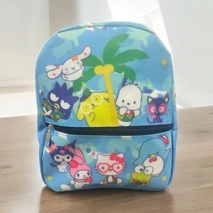New! Sanrio Hello Kitty & Friends Mini Backpack Cartoon Kids Summer Blue - Picture 1 of 7