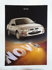 HOLDEN NOVA GS SLX Sedan & Hatch Car Advertising Brochure Specification Sheet