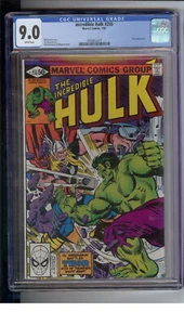 The Incredible Hulk #255 CGC 9.0 Marvel Comics 1981 Thor Vs Hulk - Picture 1 of 2