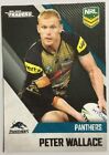 2017 Nrl Traders Panthers Peter Wallace Card No. 109, Used, As Per Photos