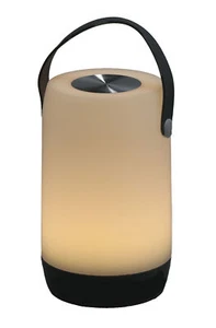 LED Touch Leuchte warm weiß - 19 cm - Garten Camping Lampe USB wiederaufladbar - Bild 1 von 2