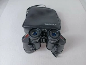 Tasco 7 x 35mm Binoculars 2001 ZIP Focus Wide Angle 500 ft/1000 yds with case - Picture 1 of 11