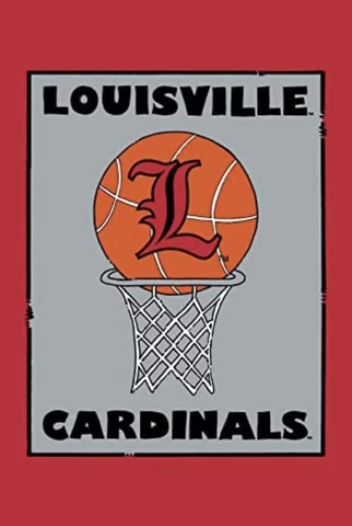 Louisville Cardinals Garden Flag-12x18 by Magnolia Lane-New Cover