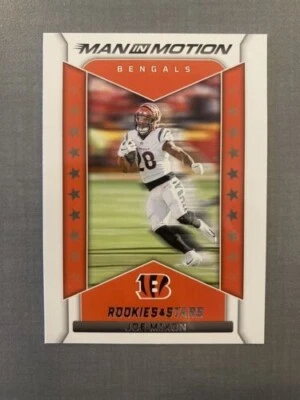 Joe Mixon 2022 Panini Rookies And Stars Man In Motion #MM-8 Bengals - Image 1 of 2