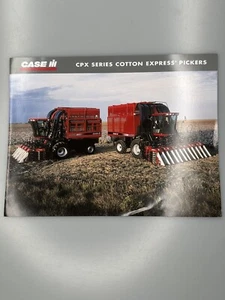 Folleto de tractor Case International CPX Series Cotton Express Pickers - Imagen 1 de 3