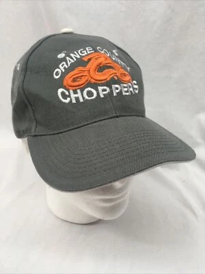 ORANGE COUNTY CHOPPERS Gray Adjustable Strapback Baseball Hat Cap - Image 1 of 4