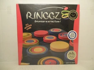 NEW FACTORY SEALED RINGGZ ALL WOODEN STRATEGY IS IN THE RING GAME BOARD #00200 - Picture 1 of 6
