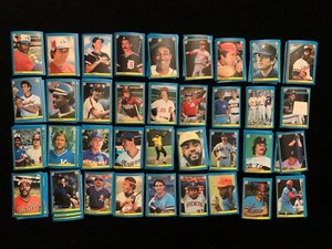 1983 Fleer Baseball star sticker singles - choose from list - Nice shape!