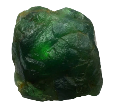 617.40 Ct Natural Green Colombian Fluorite Specimen Facet Rough AAA+ Quality - image 1 of 4