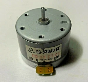 Mabuchi EG-530AD-6F 6 VDC 2400 RPM CW Recorder Motor Tape Deck Capstan Motor  - Picture 1 of 9