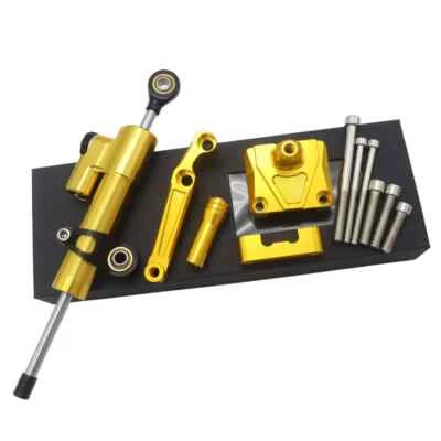  Kit de montaje de soporte estabilizador para amortiguador de dirección Kawasaki Ninja 250R 2008-2012 Foto 1 de 4