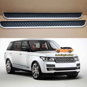Fits for LR Range Rover 2013-2021 Running Boards Side Steps Pedal Nerf Bar - Foto 1 di 10
